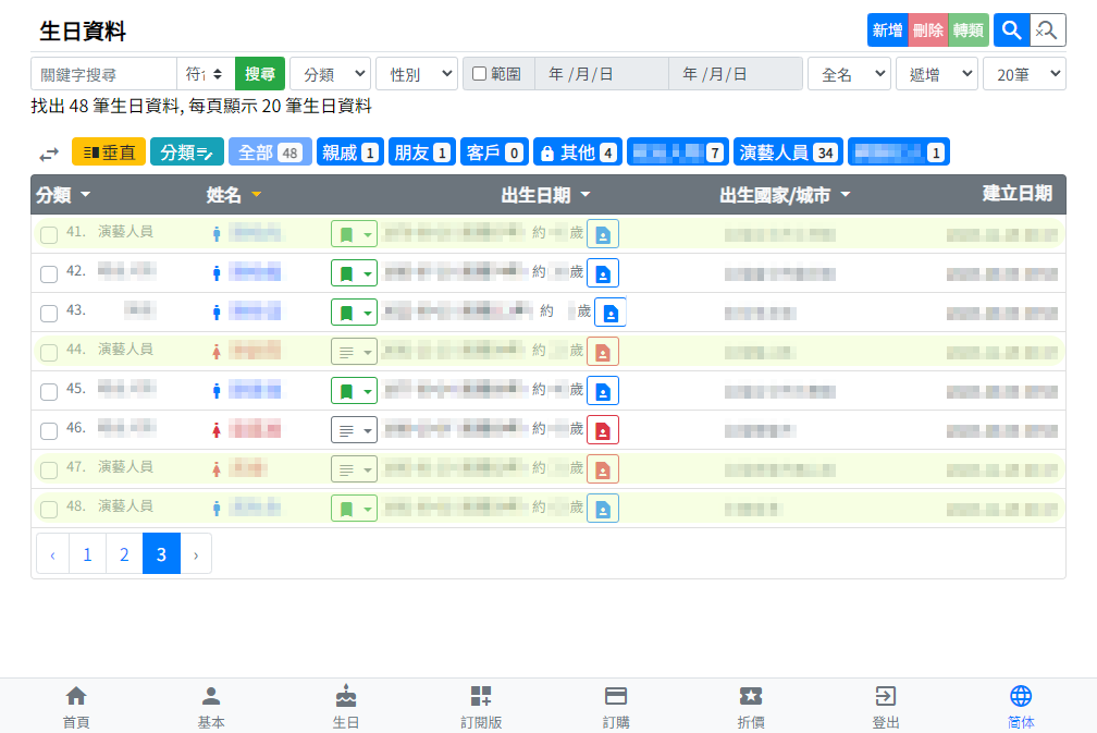 完成變更分類