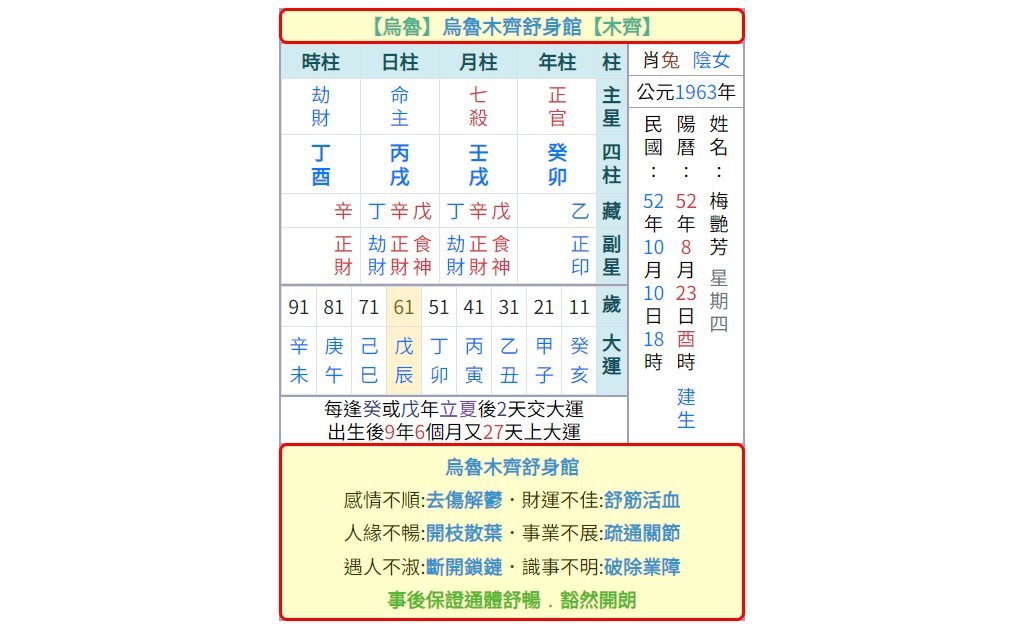 八字營業授權顯示